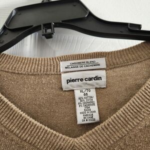 Pierre Cardin XL Beige Cashmere Blend Sweater
